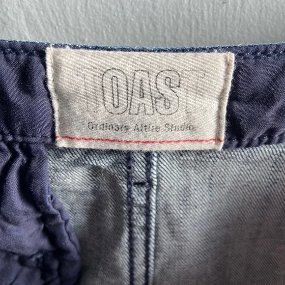 Toast OAS pleat front denim skirt UK 10-12 - Picture 3 of 5